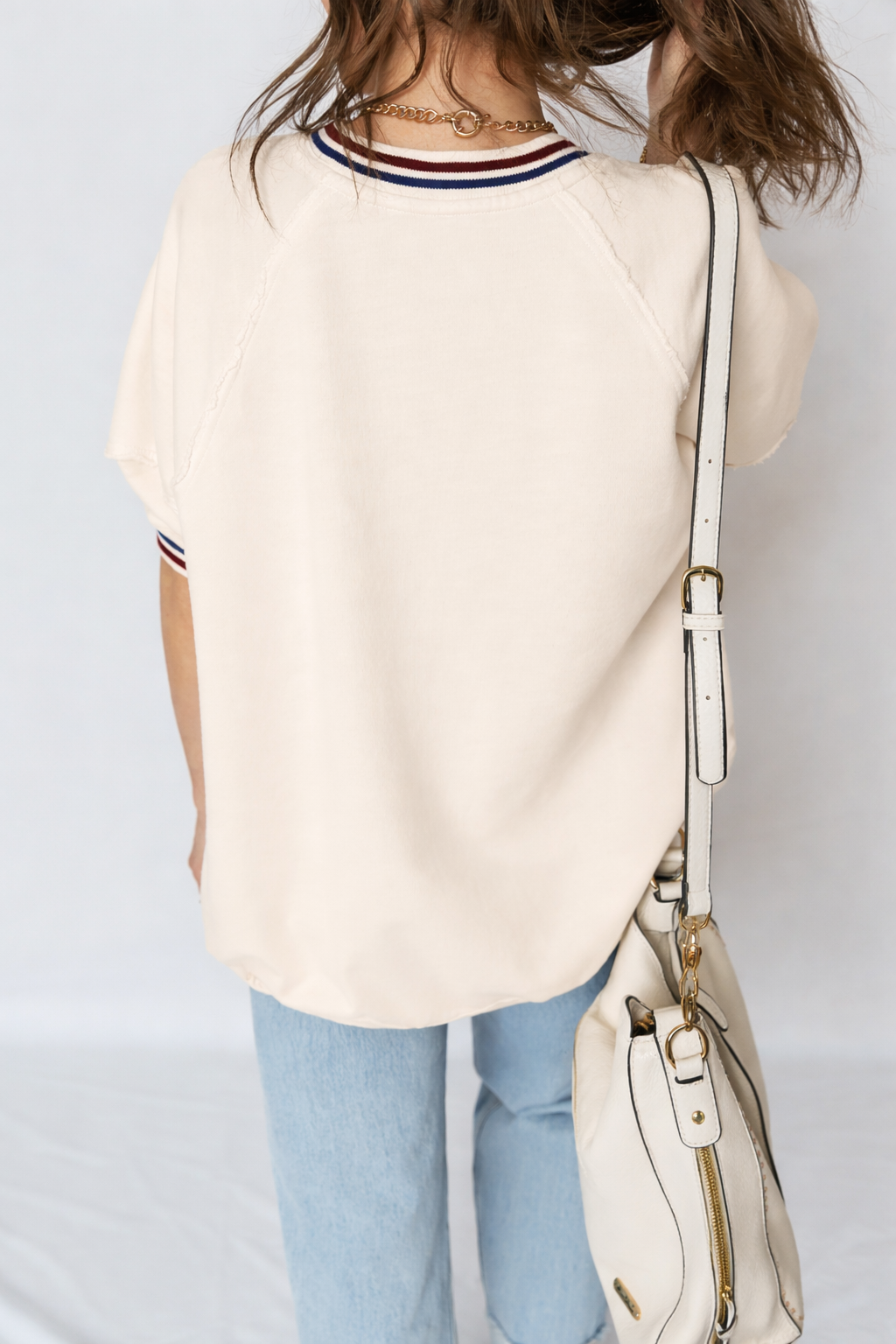 Haisley Sleeve Loose Tunic Top