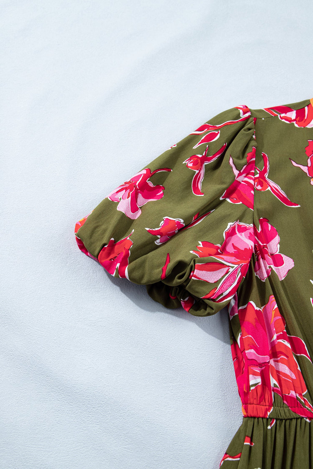 Renata Ruffle Hem Maxi Dress
