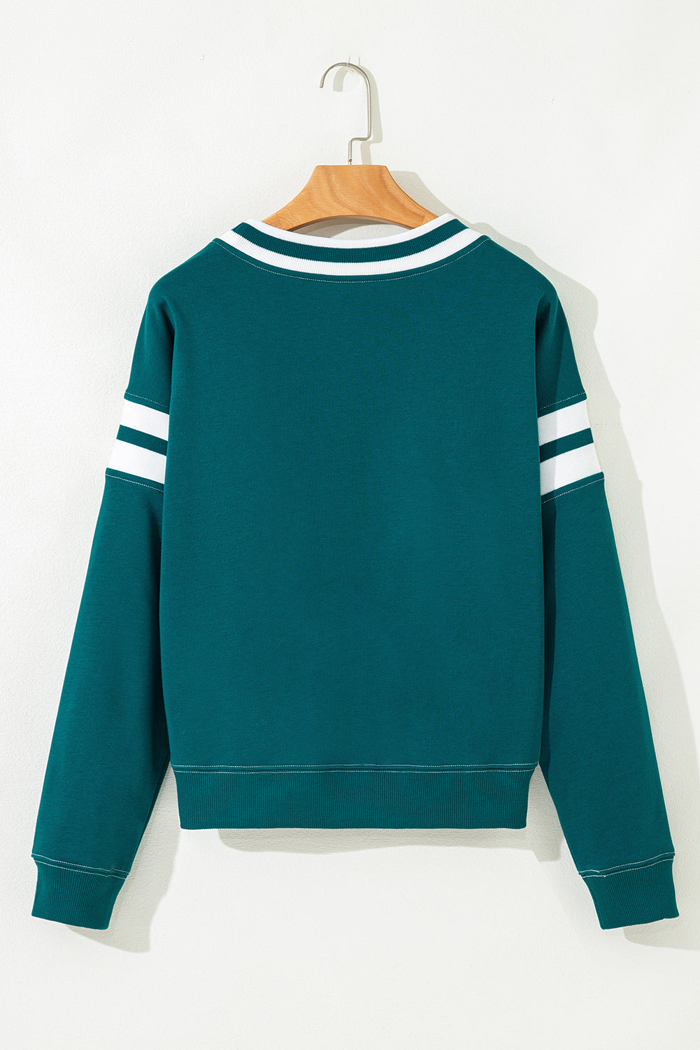 Jadeita Patchwork Drop Shoulder Sweatshirt