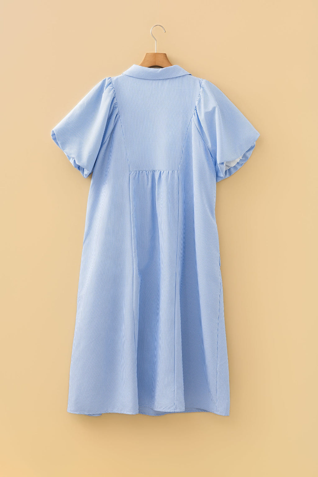Julieta Detail Collar Midi PLUS Dress