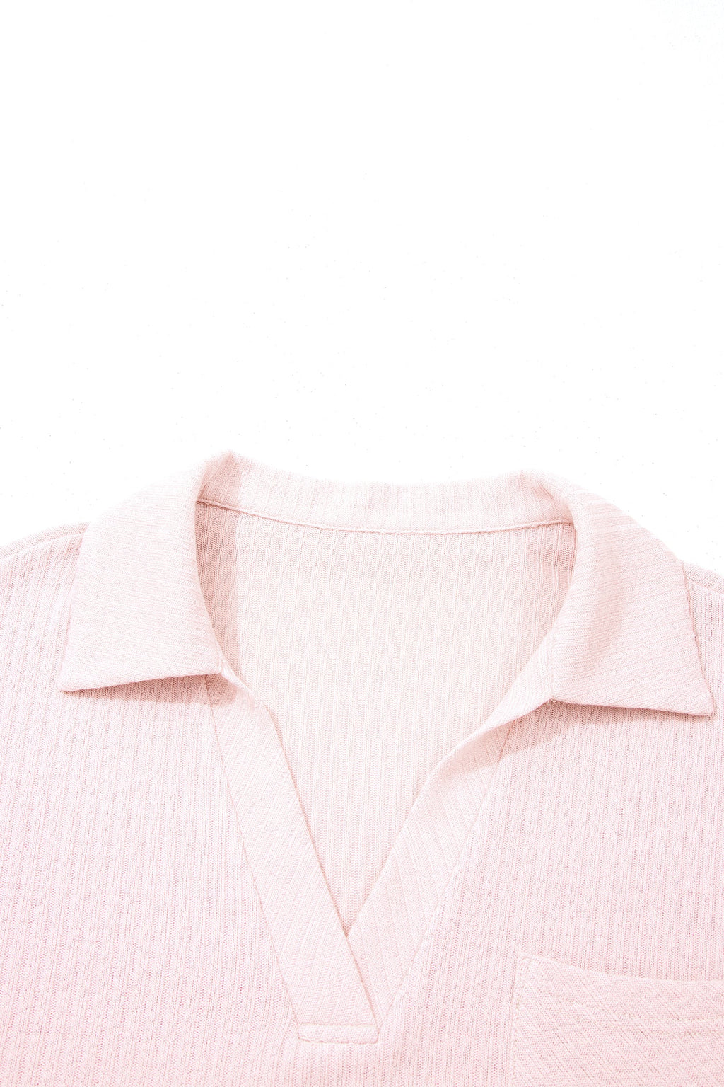 Marley Light Collared Ribbed Tee