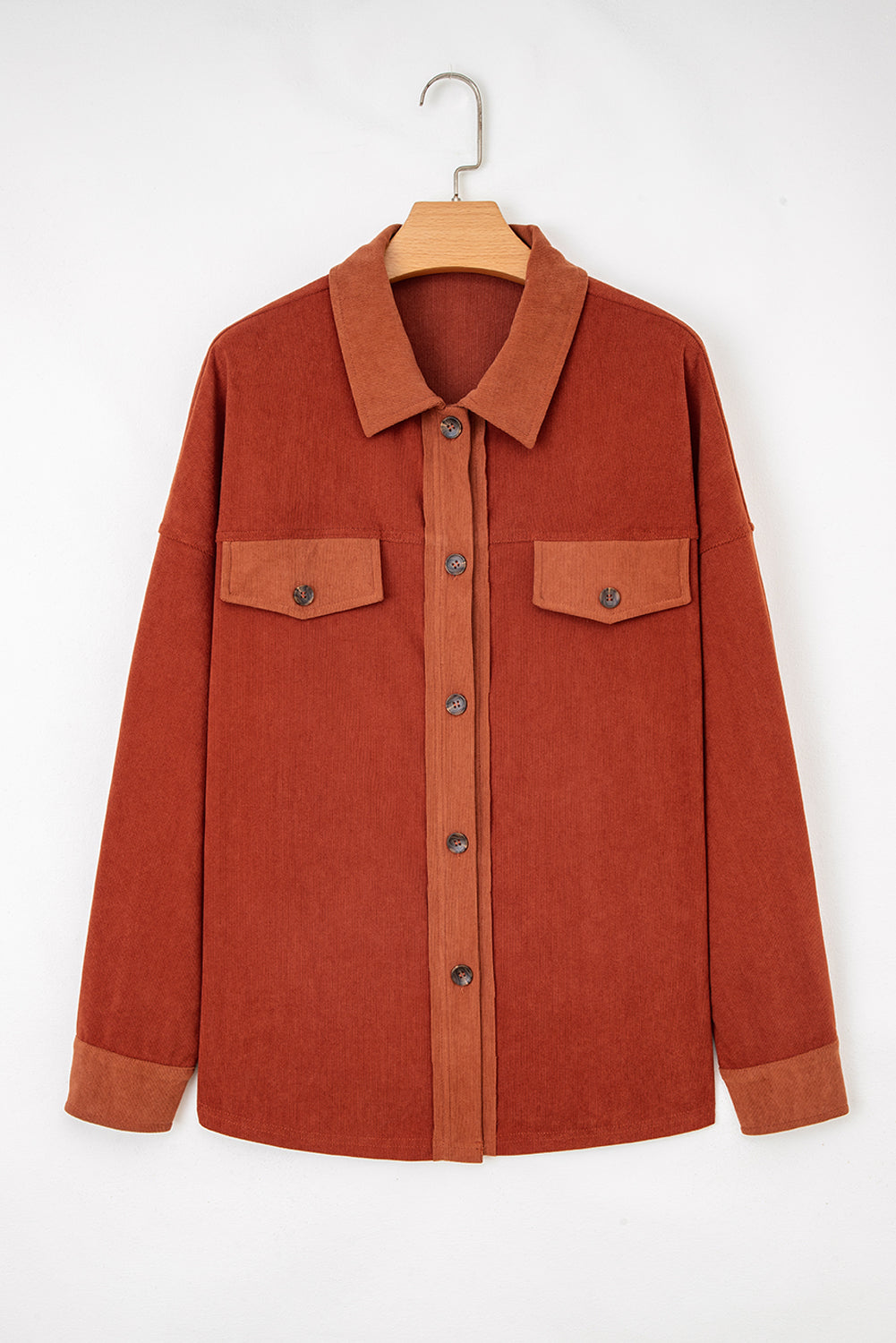 Andrea Drop Shoulder Casual Shacket