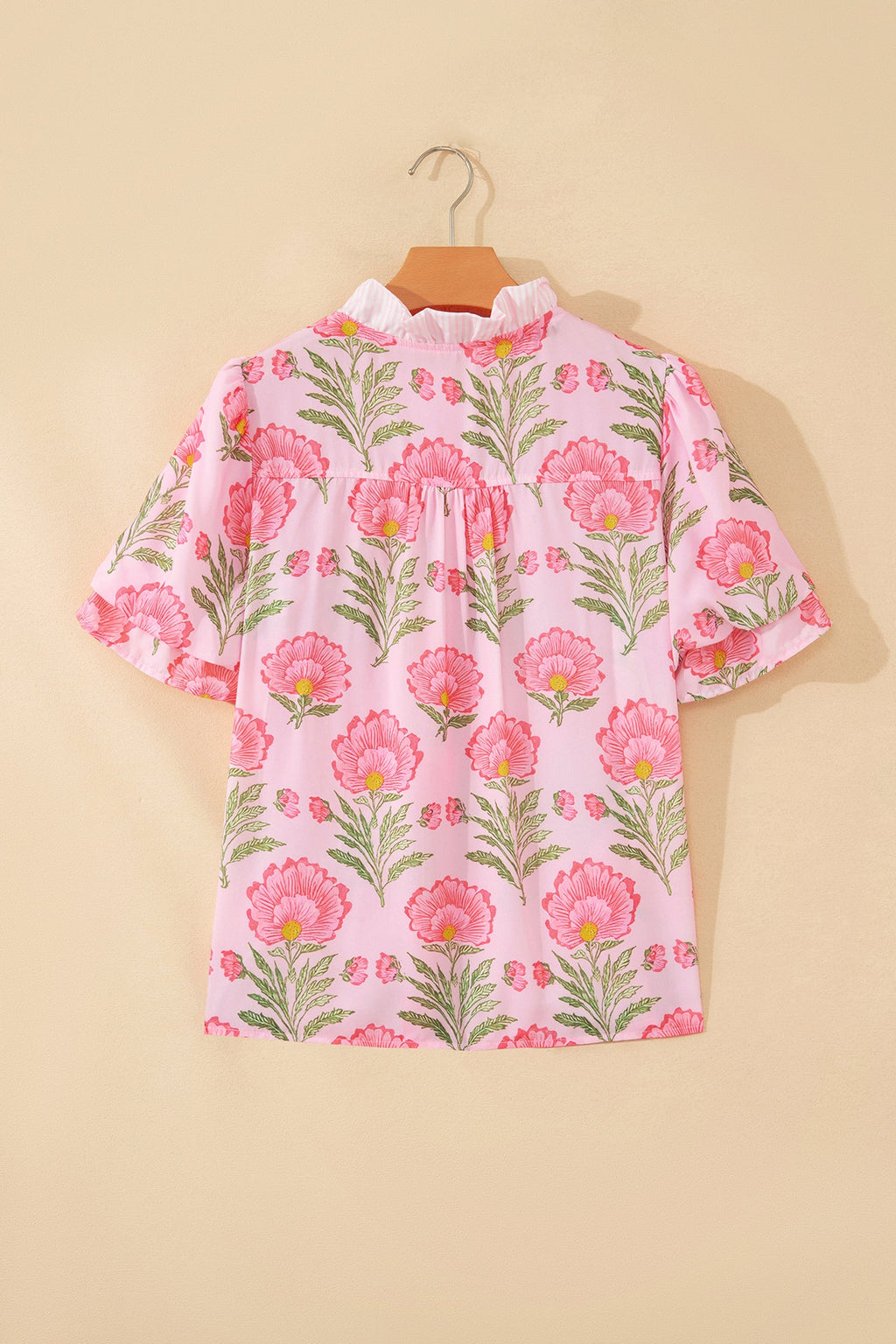 Melanie Trim Puff Sleeve Shirt