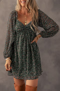 Armani Shirred Back Mini Dress