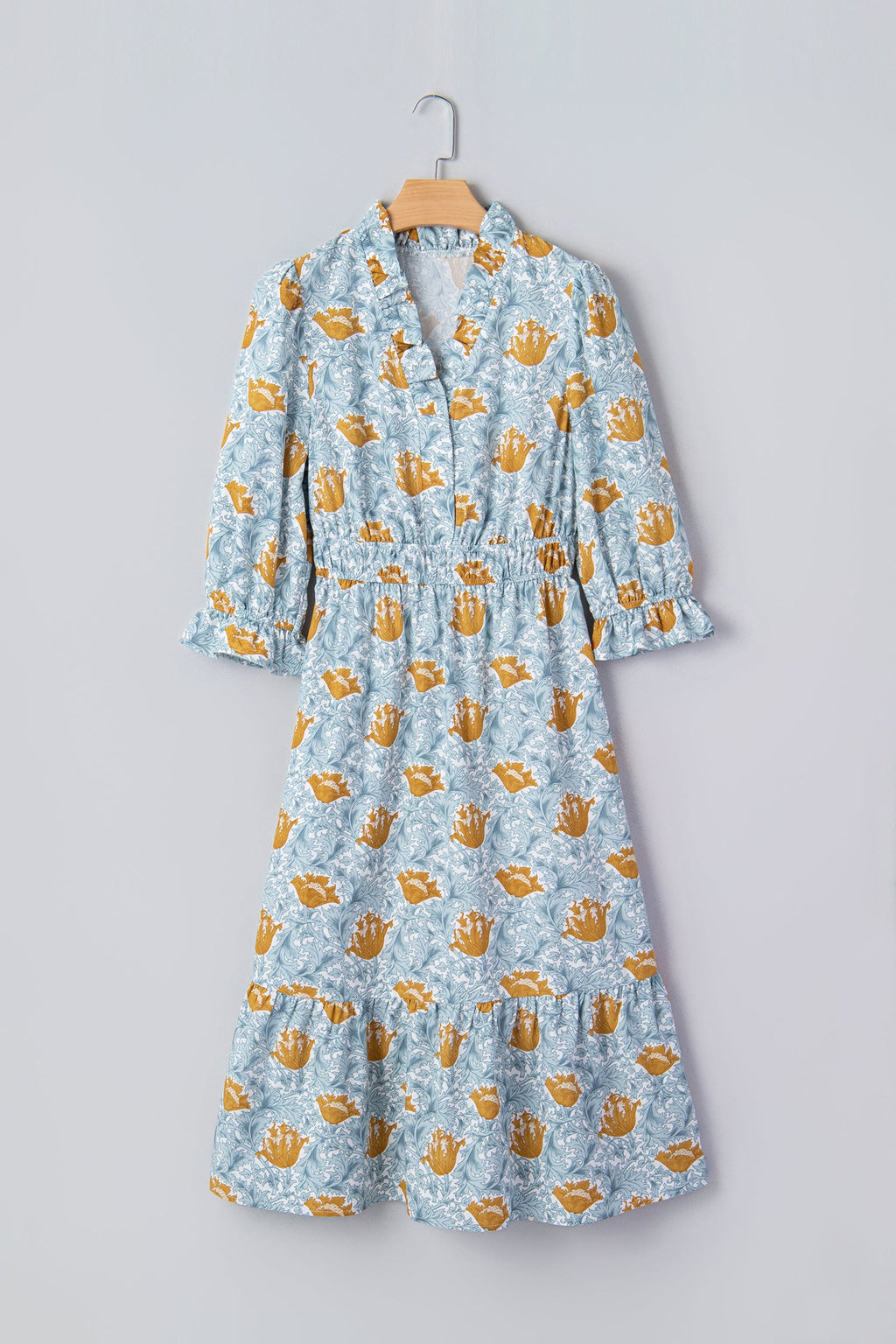 Rosalee Bracelet Sleeve Long Dress