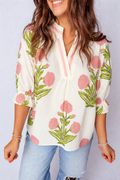 Noelle 3 4 Sleeve Blouse
