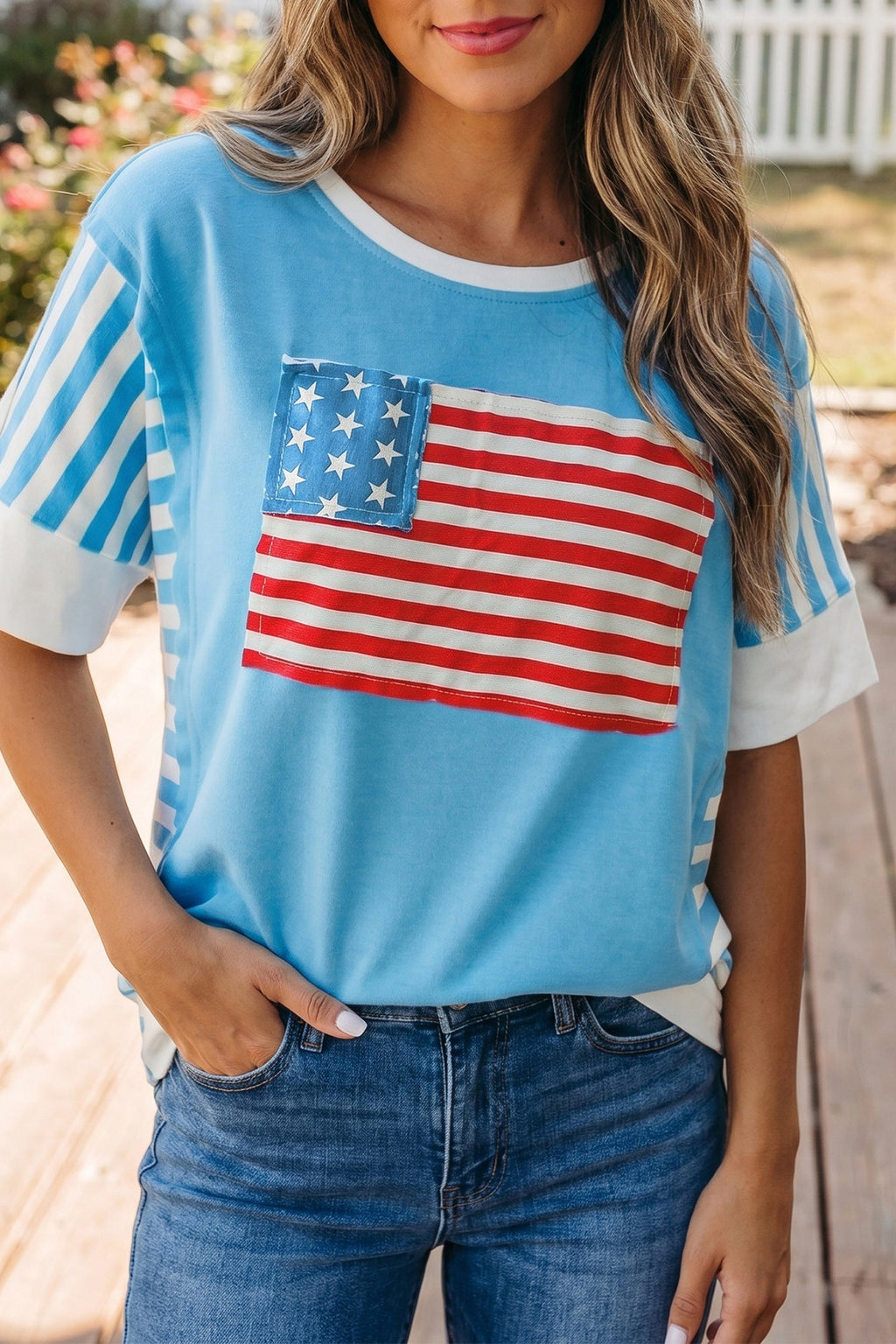 Zoe July 4th T Shirt