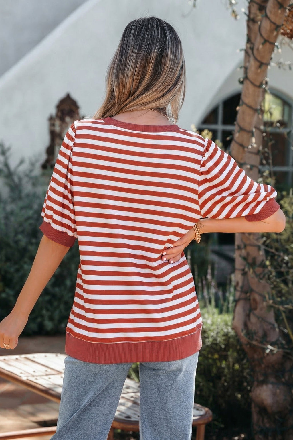 Marceline Bubble Sleeve T Shirt