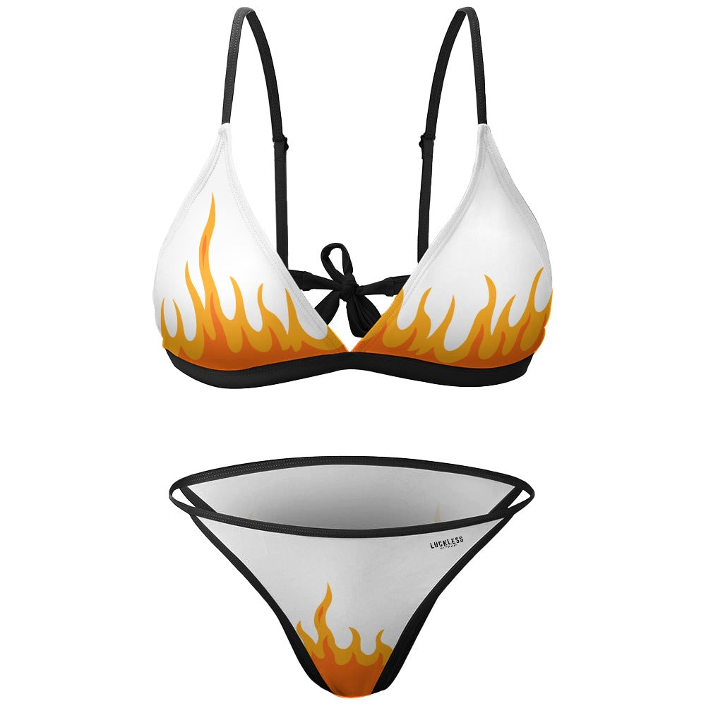 Hell Raiser 2 pc Bikini | White