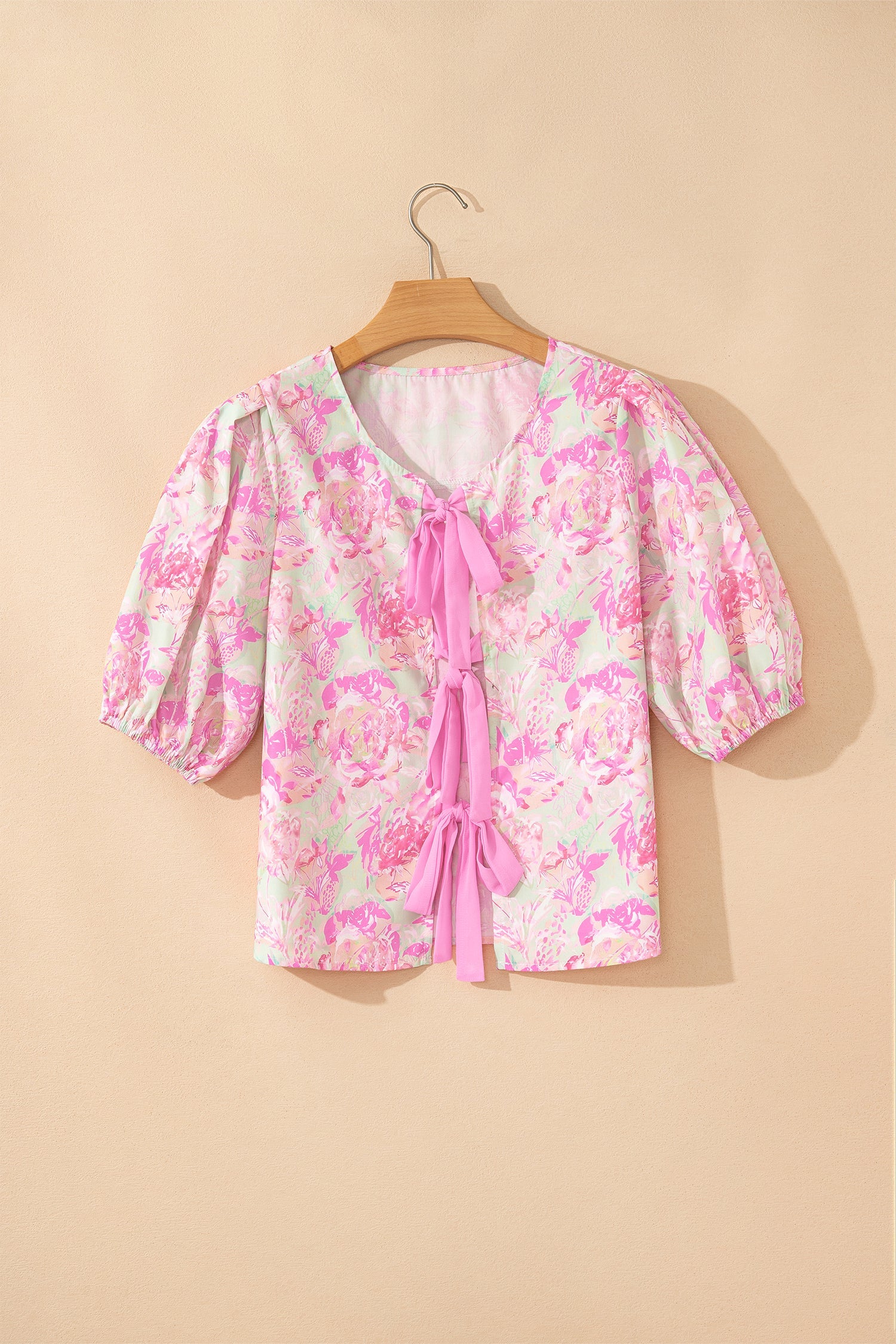 Ayla Short Puff Sleeve Blouse