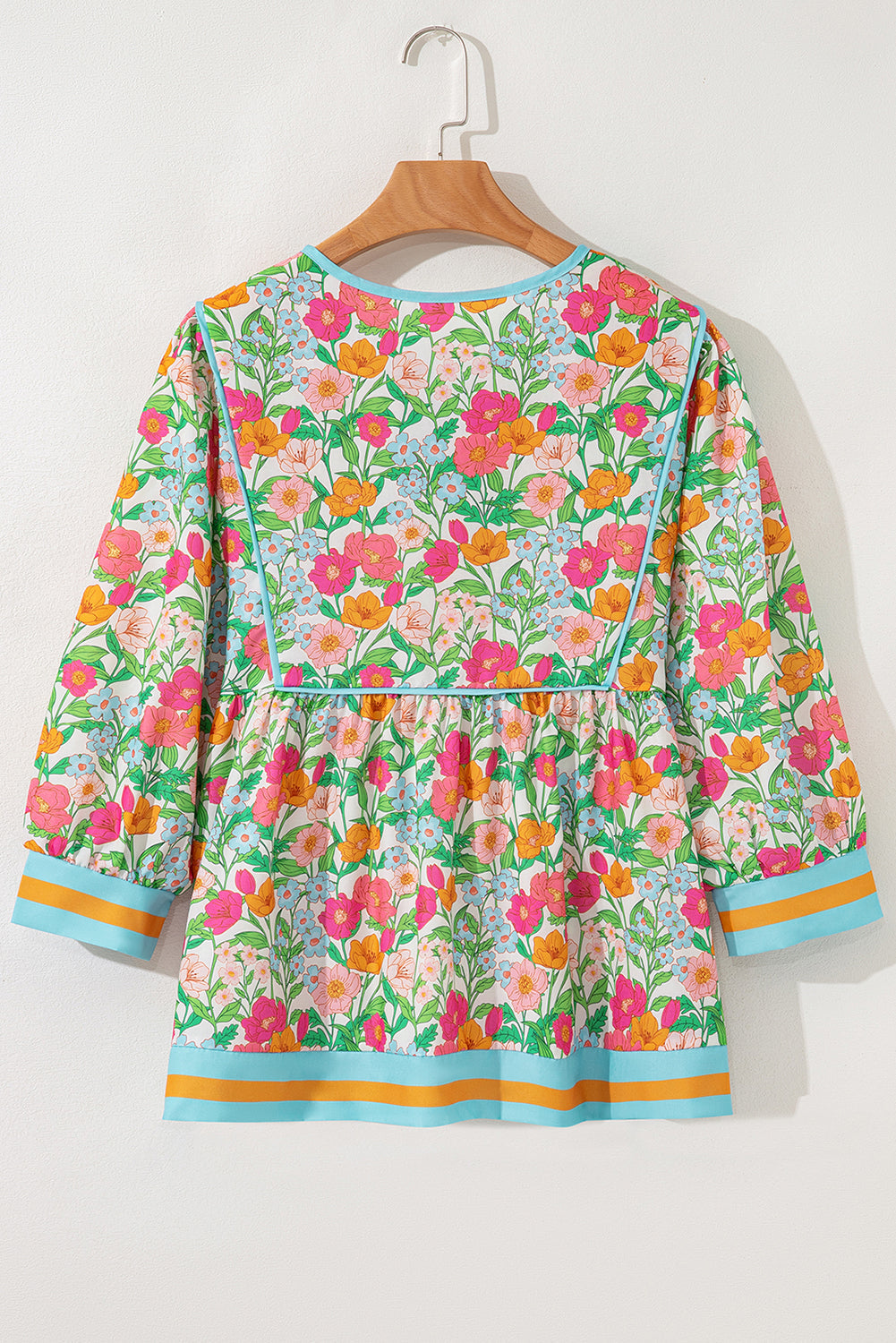 Adley Puff Sleeve Babydoll Blouse