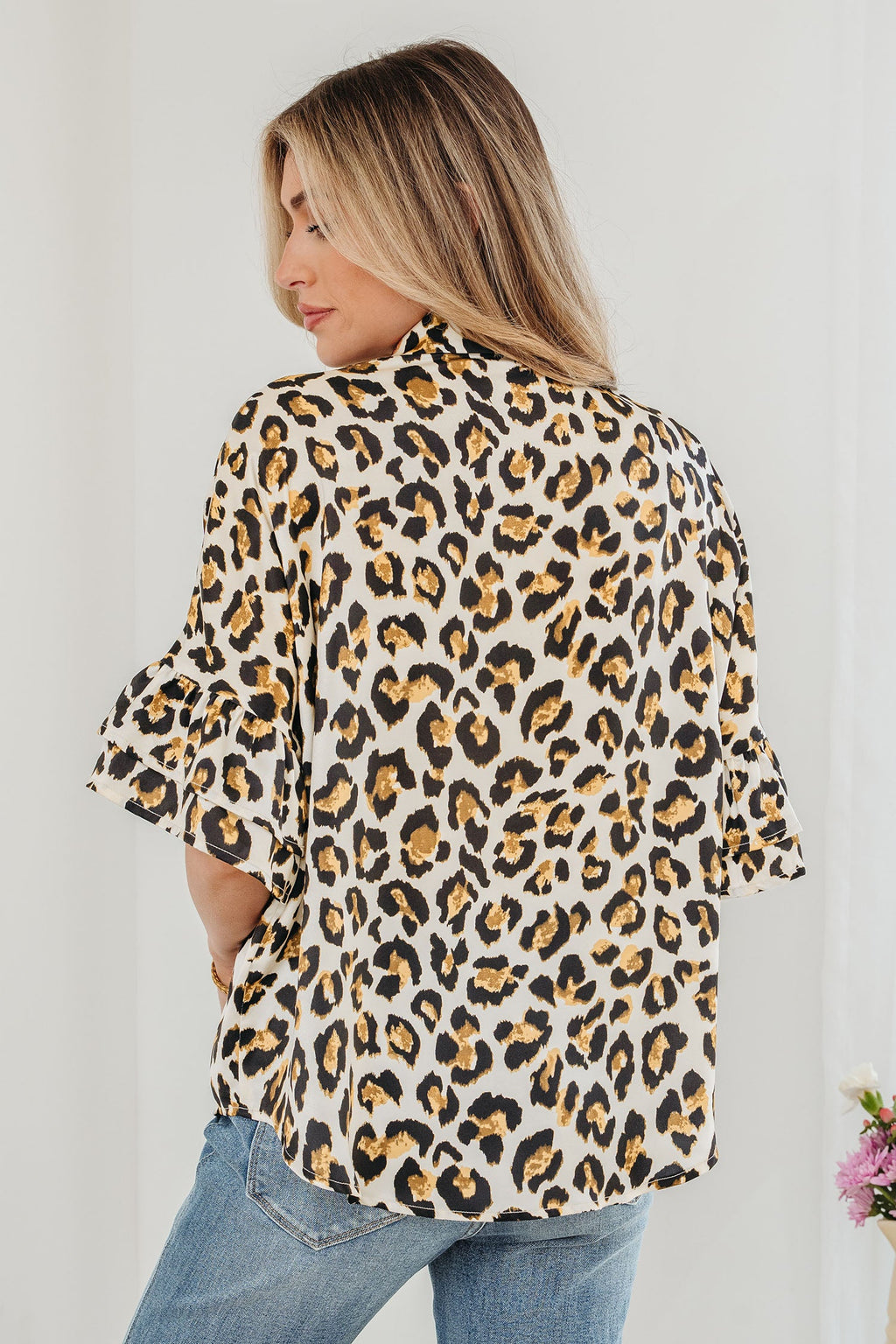 Penny 4 Sleeve Loose Shirt