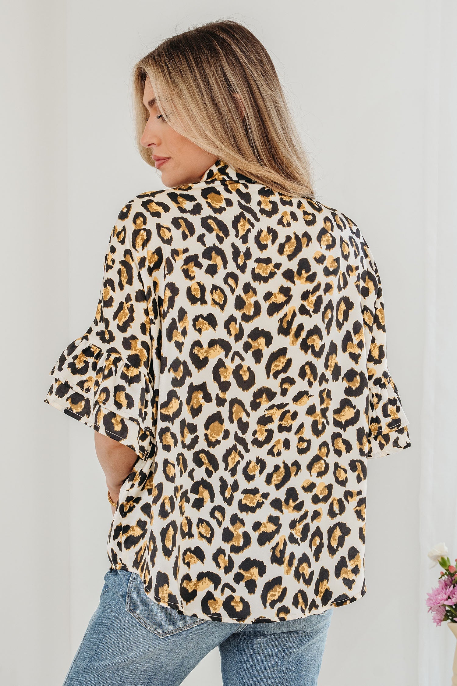 Penny 4 Sleeve Loose Shirt