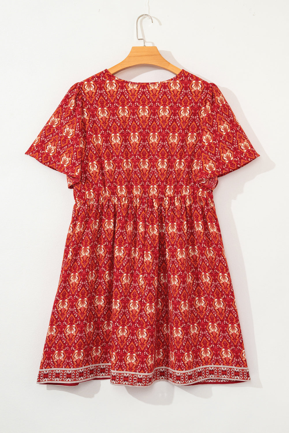 Natasha Waist Flowy Mini PLUS Dress