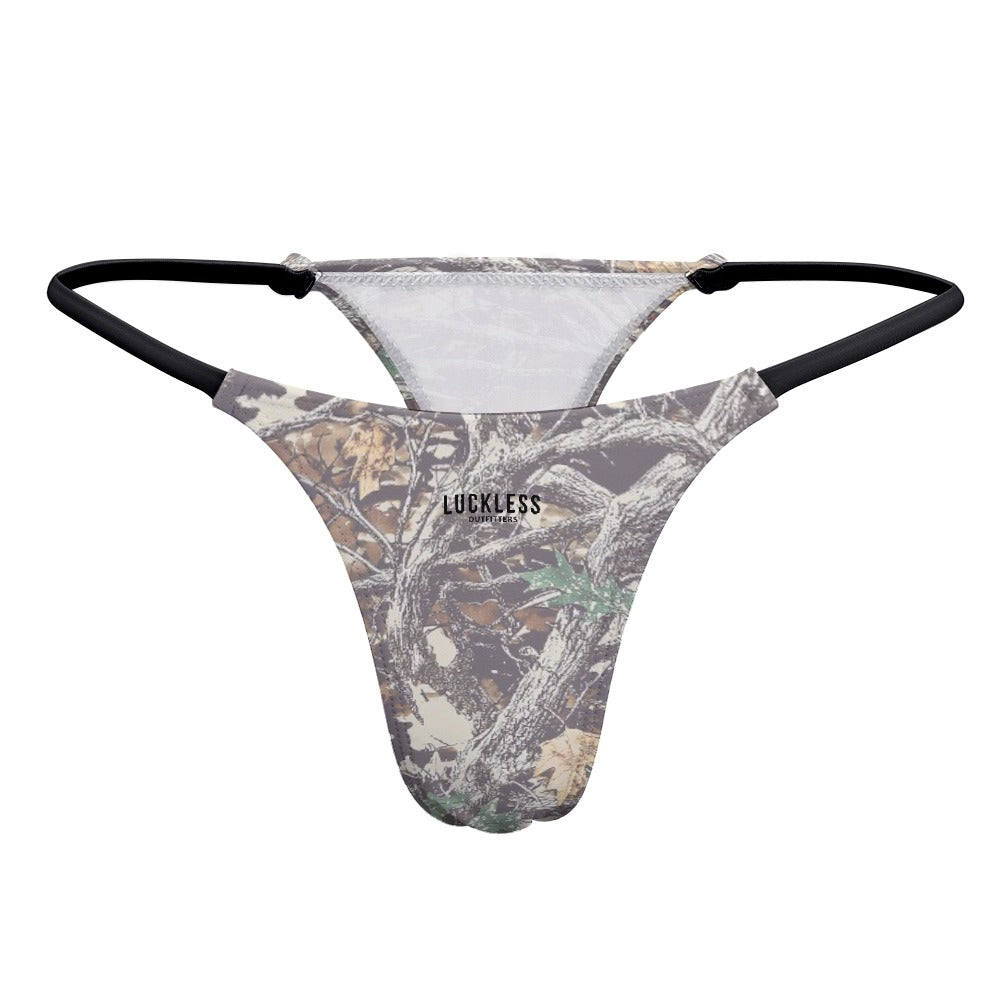 Faded Camo Yoga Thong
