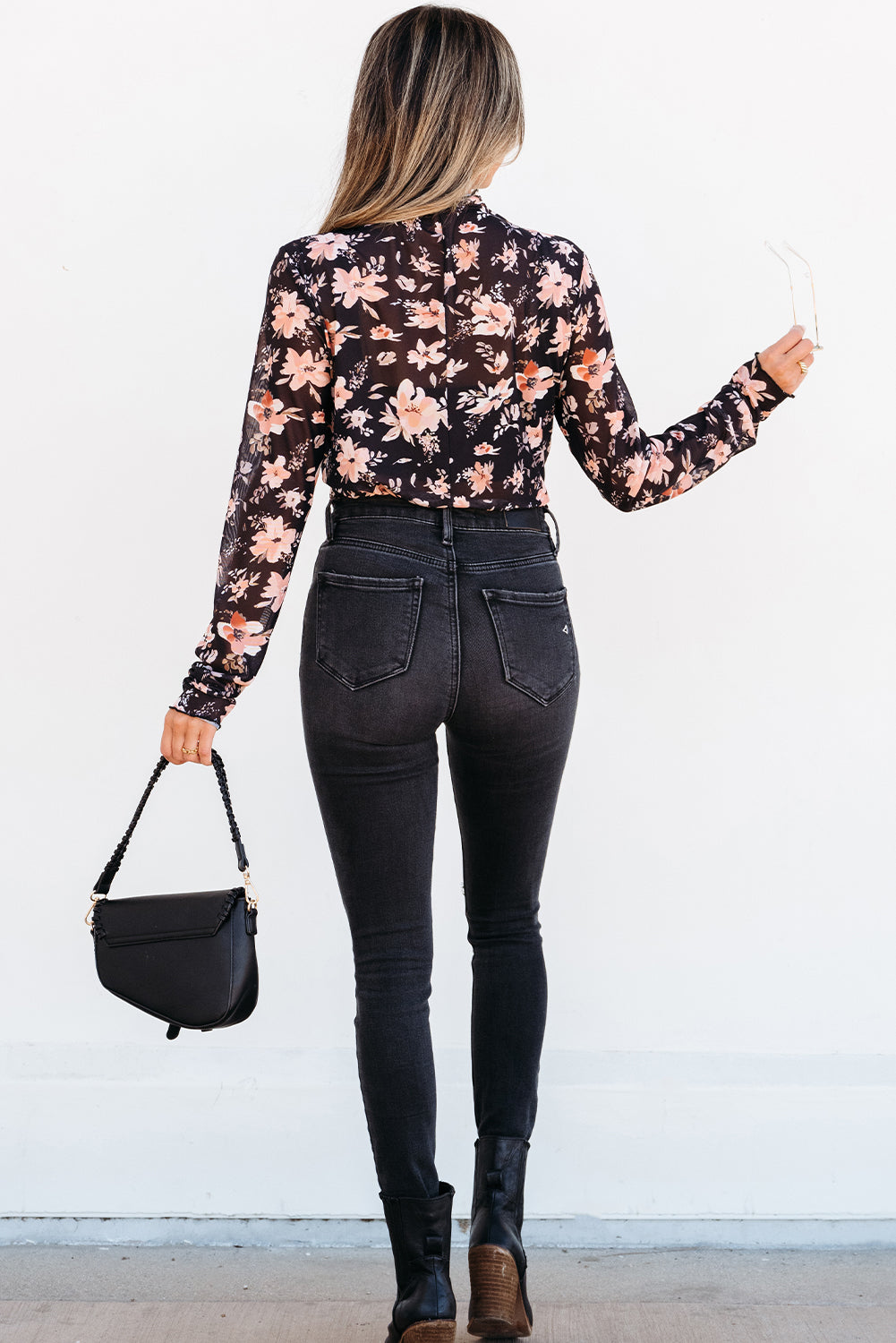 Laura Slim Fit top Long Sleeve Top