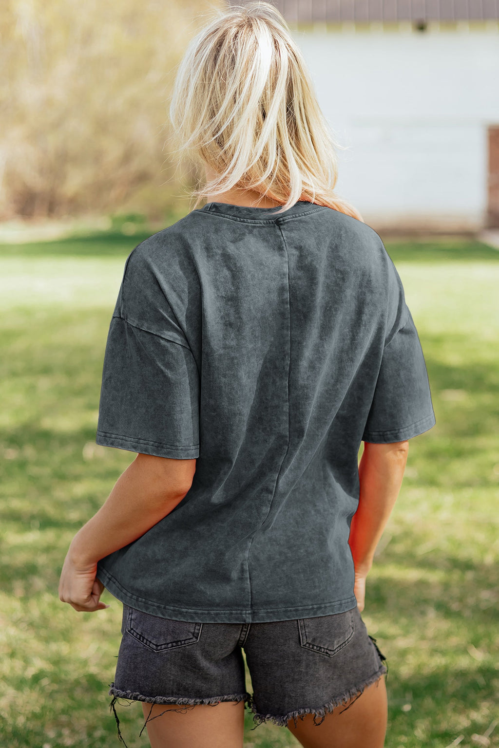 Rivka Mineral Washed Oversize Tee
