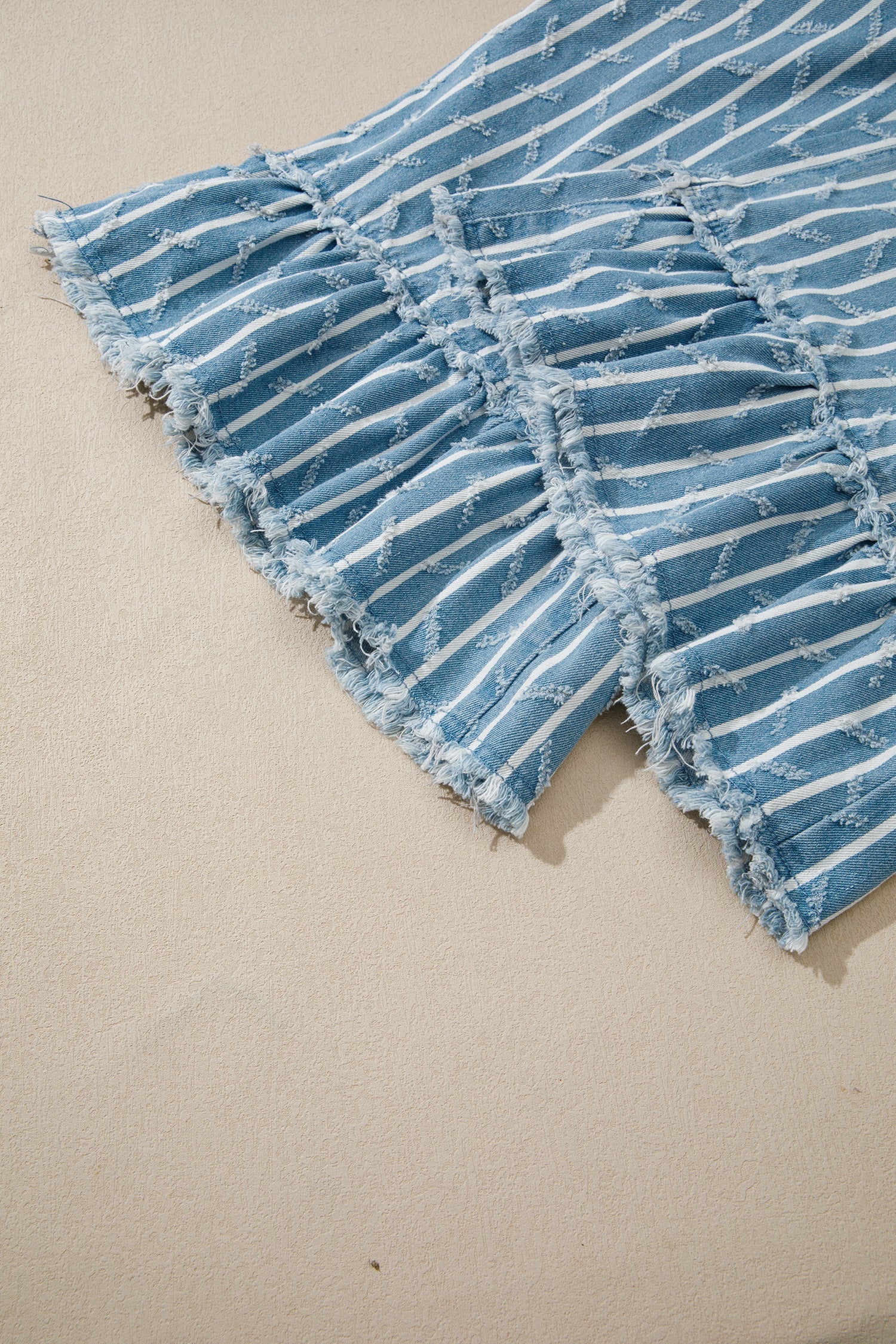 Angel Ruffled Wide Leg Overalls