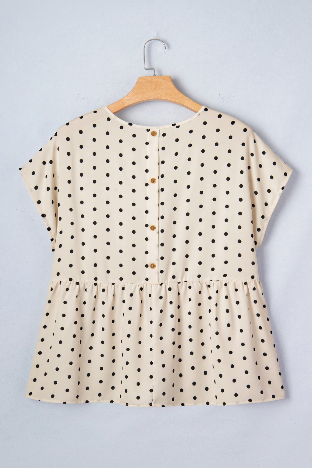 Alison Short Sleeve Babydoll PLUS Blouse
