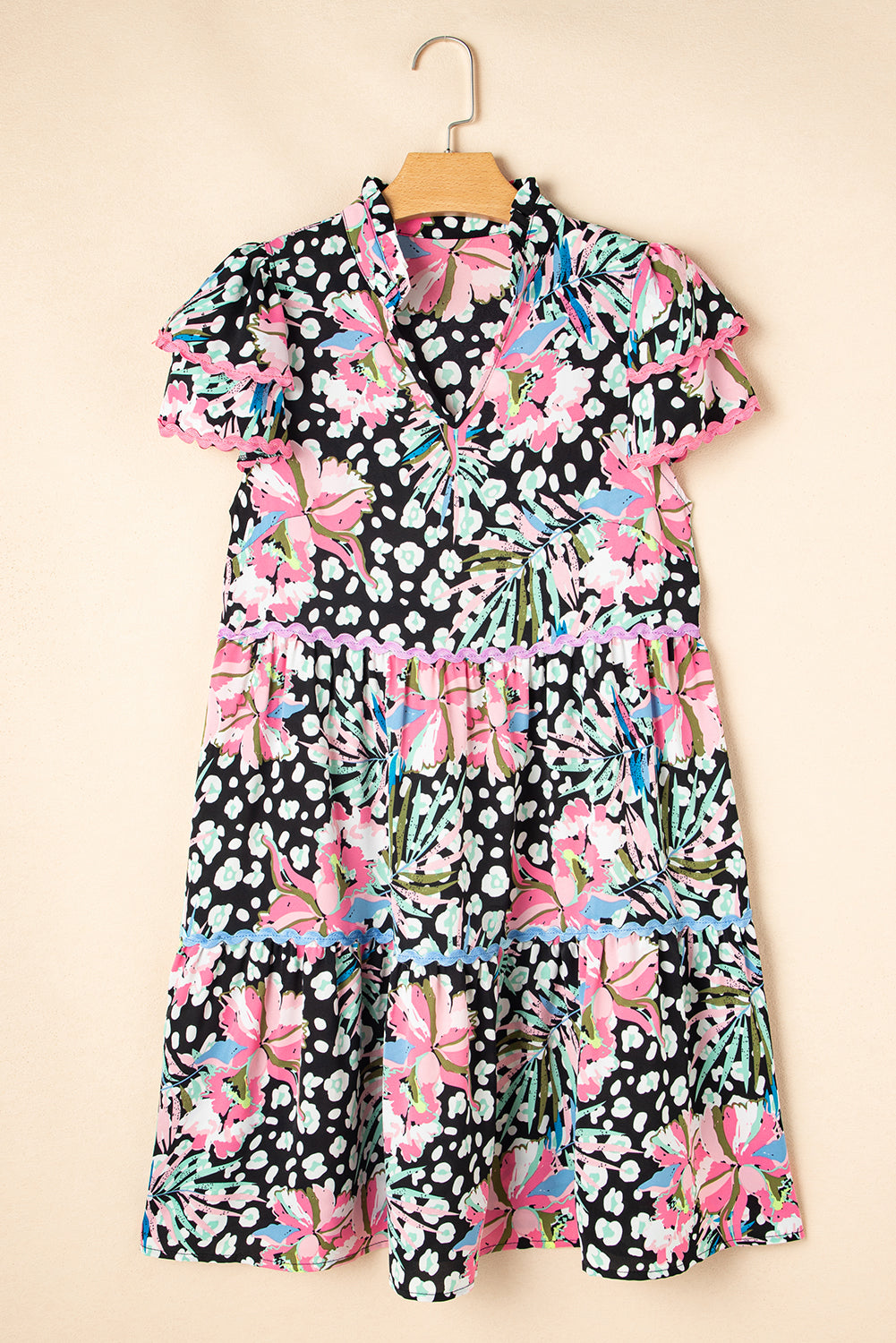 Deborah Tiered Mini Dress