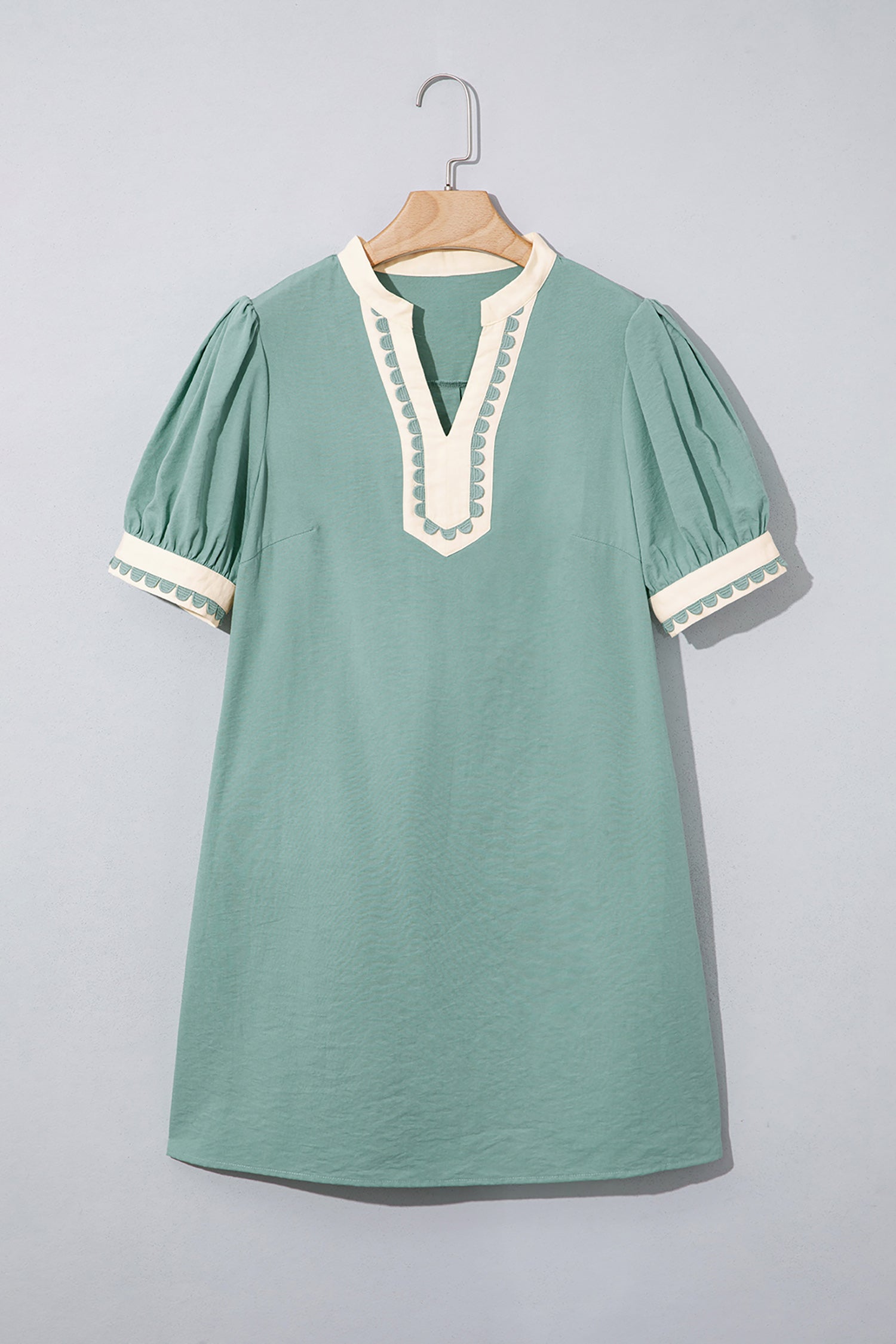 Leyla Puff Sleeve Mini Dress