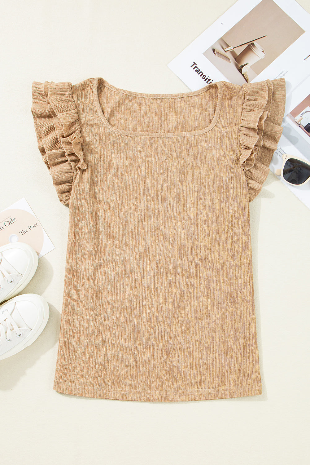Danielle Square Textured Top