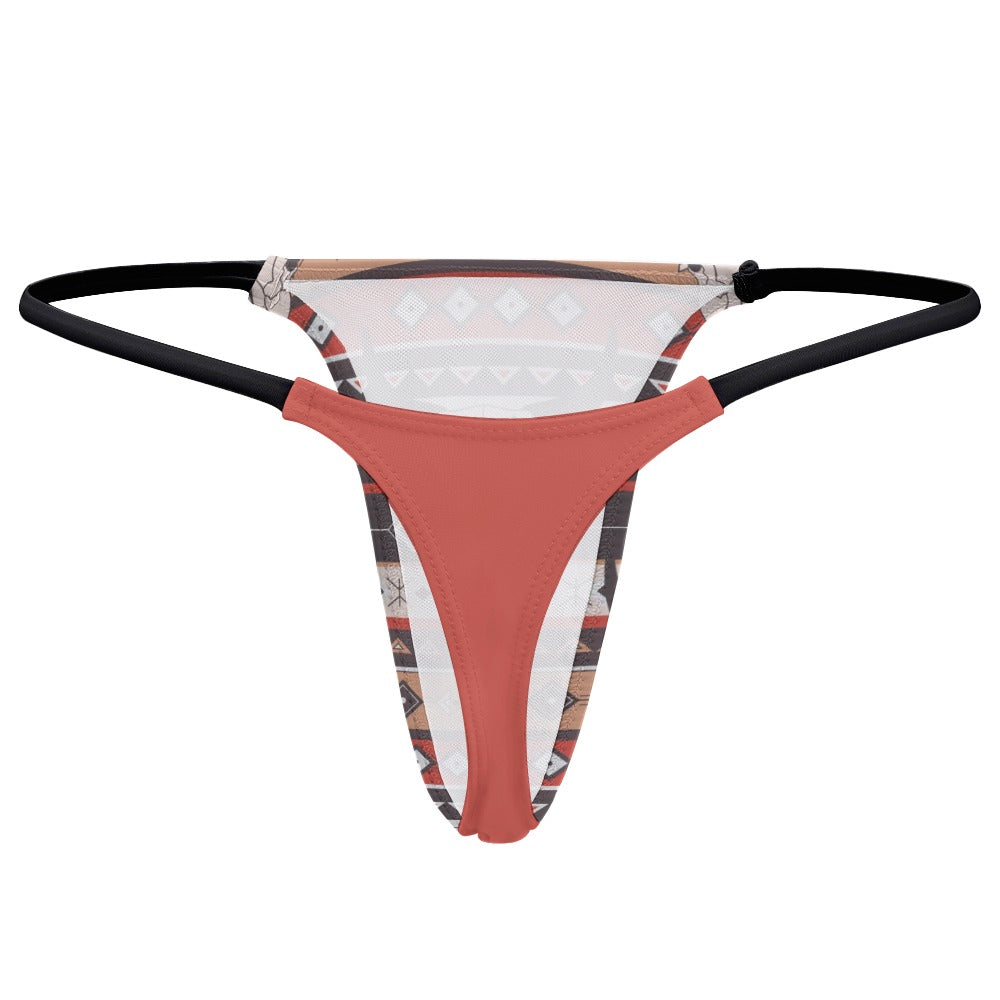 Longhorn Yoga Thong