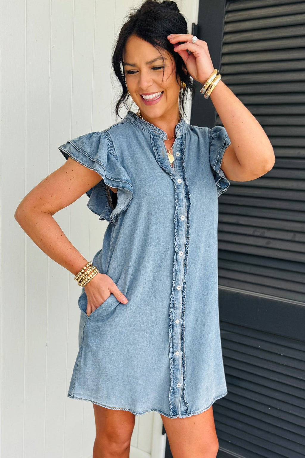 Sasha Short Sleeve Mini Dress