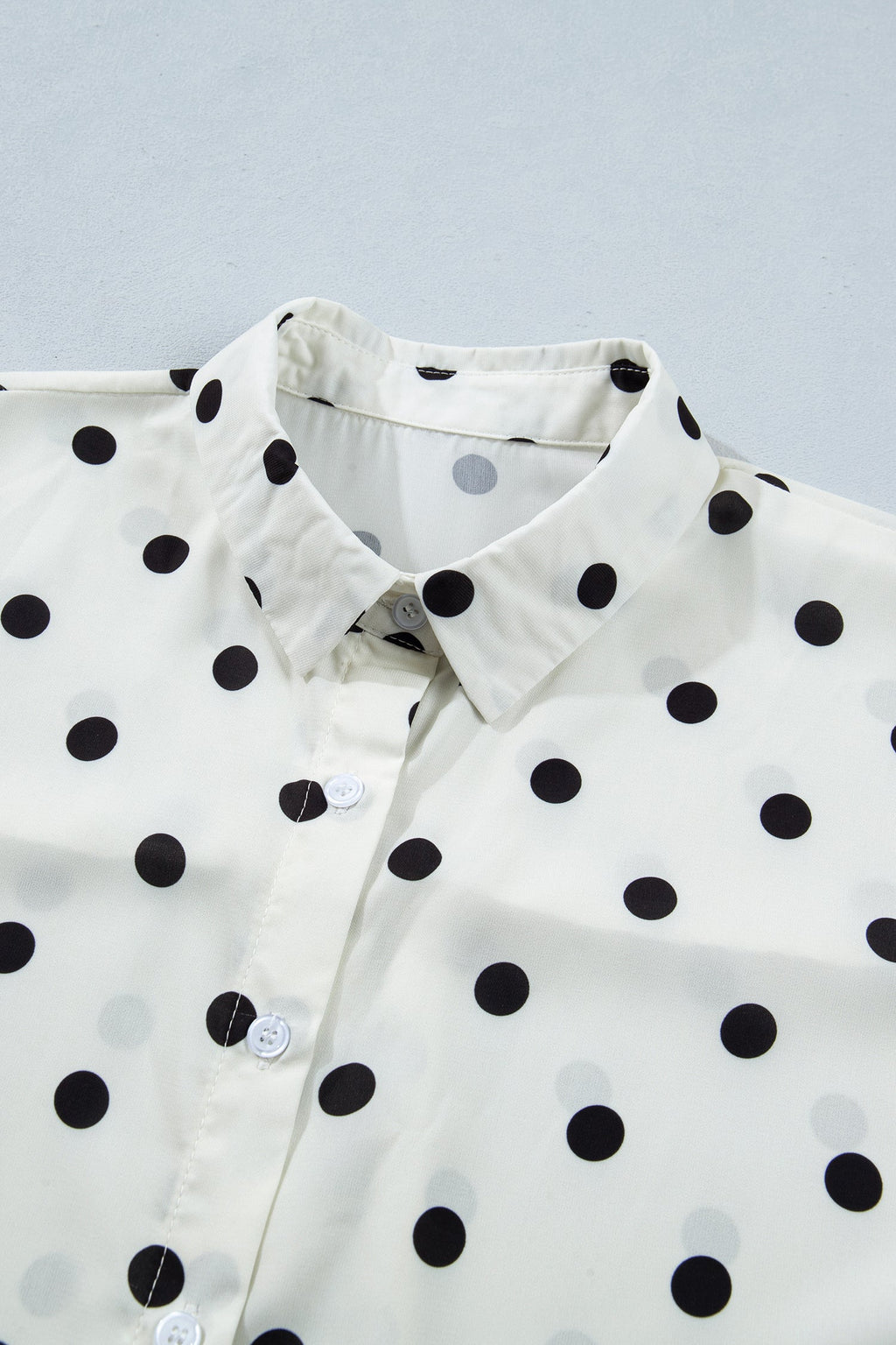 Taylor Print Loose Dolman Shirt