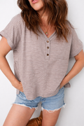 Giuliana Side Slit T Shirt