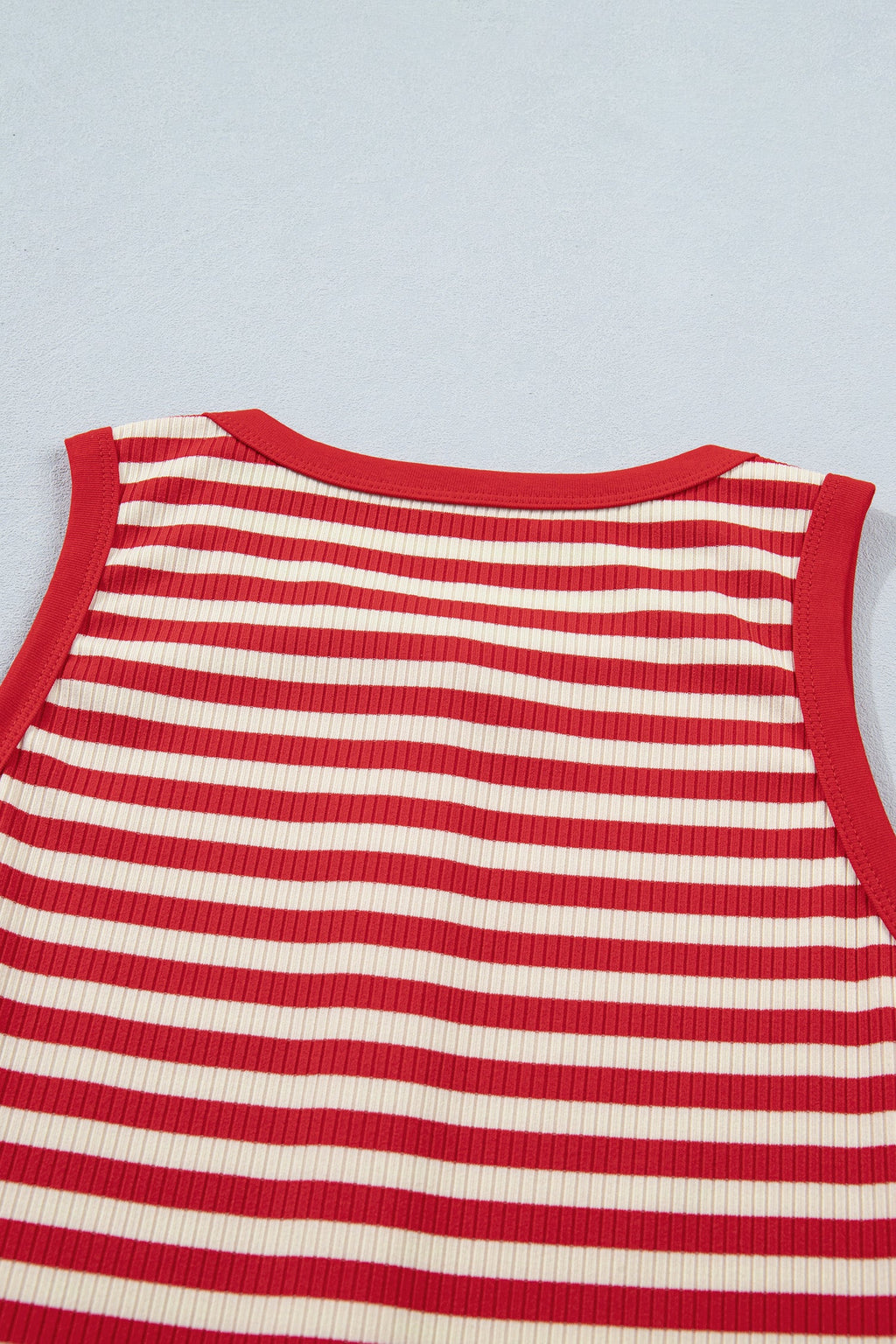 Monica Ribbed Knit Tank Top