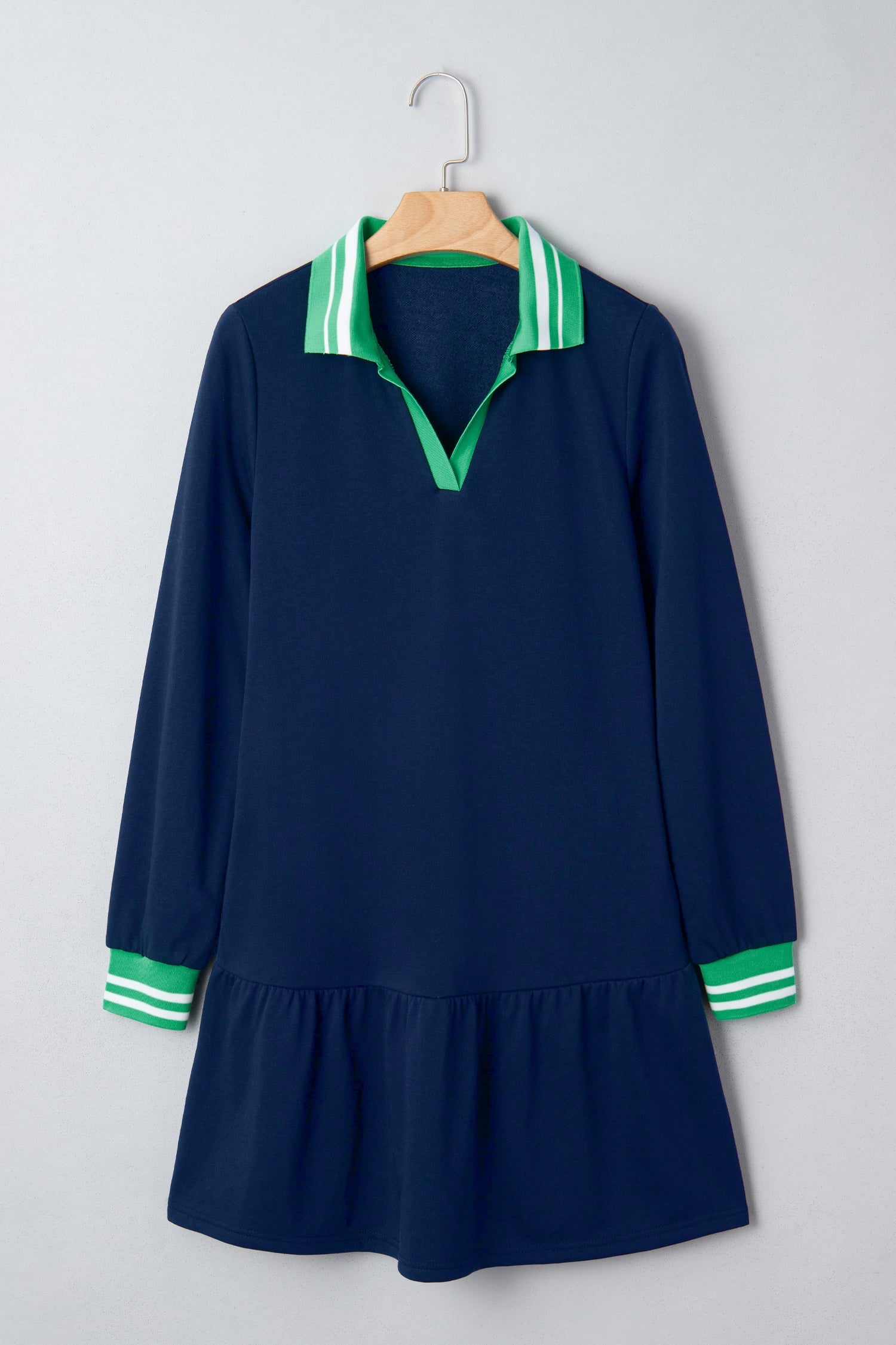 Elsie Ruffle Hem Mini Dress