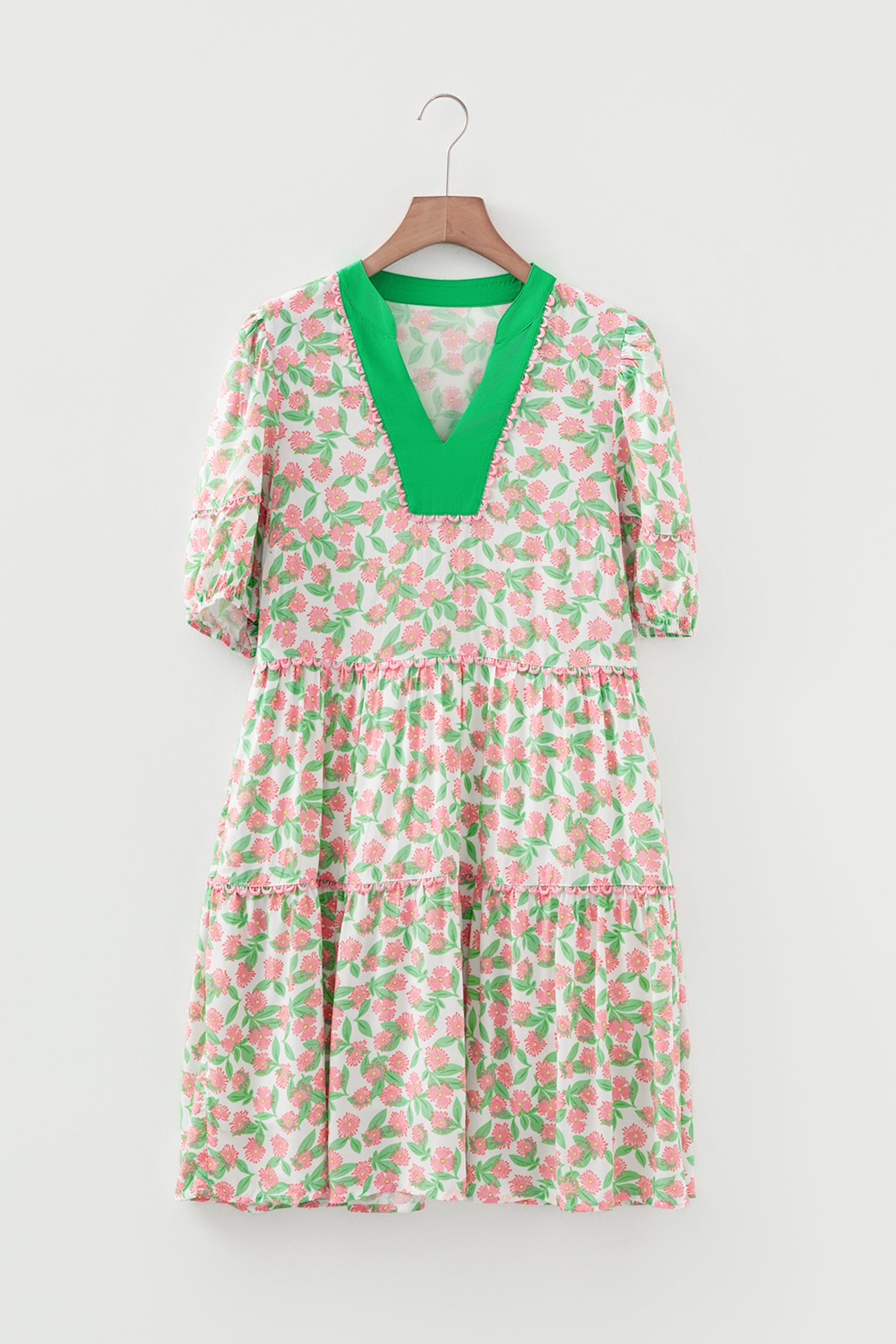Rachel Short Puff Sleeve Dress