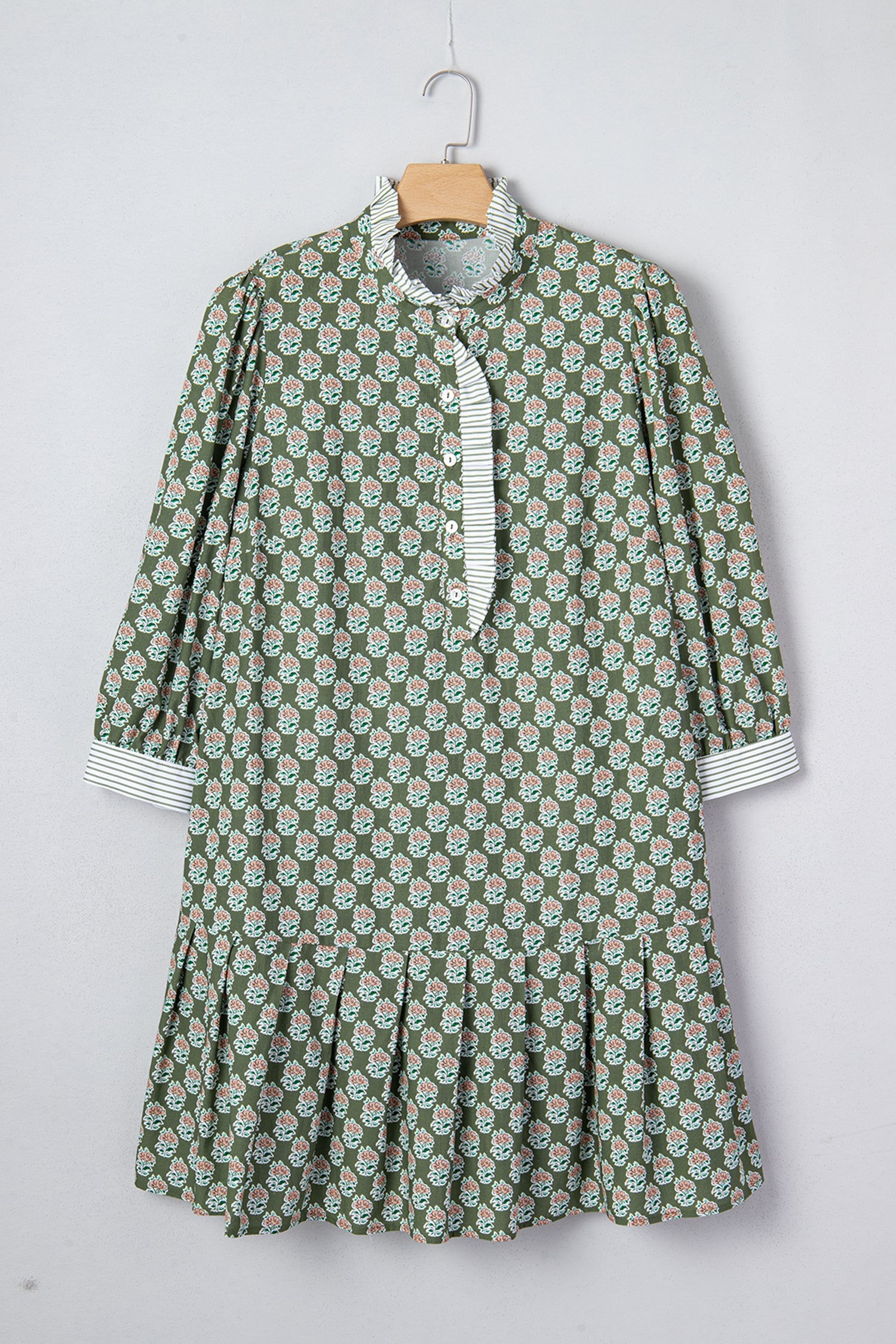 Olivia 4 Sleeve Floral PLUS Dress