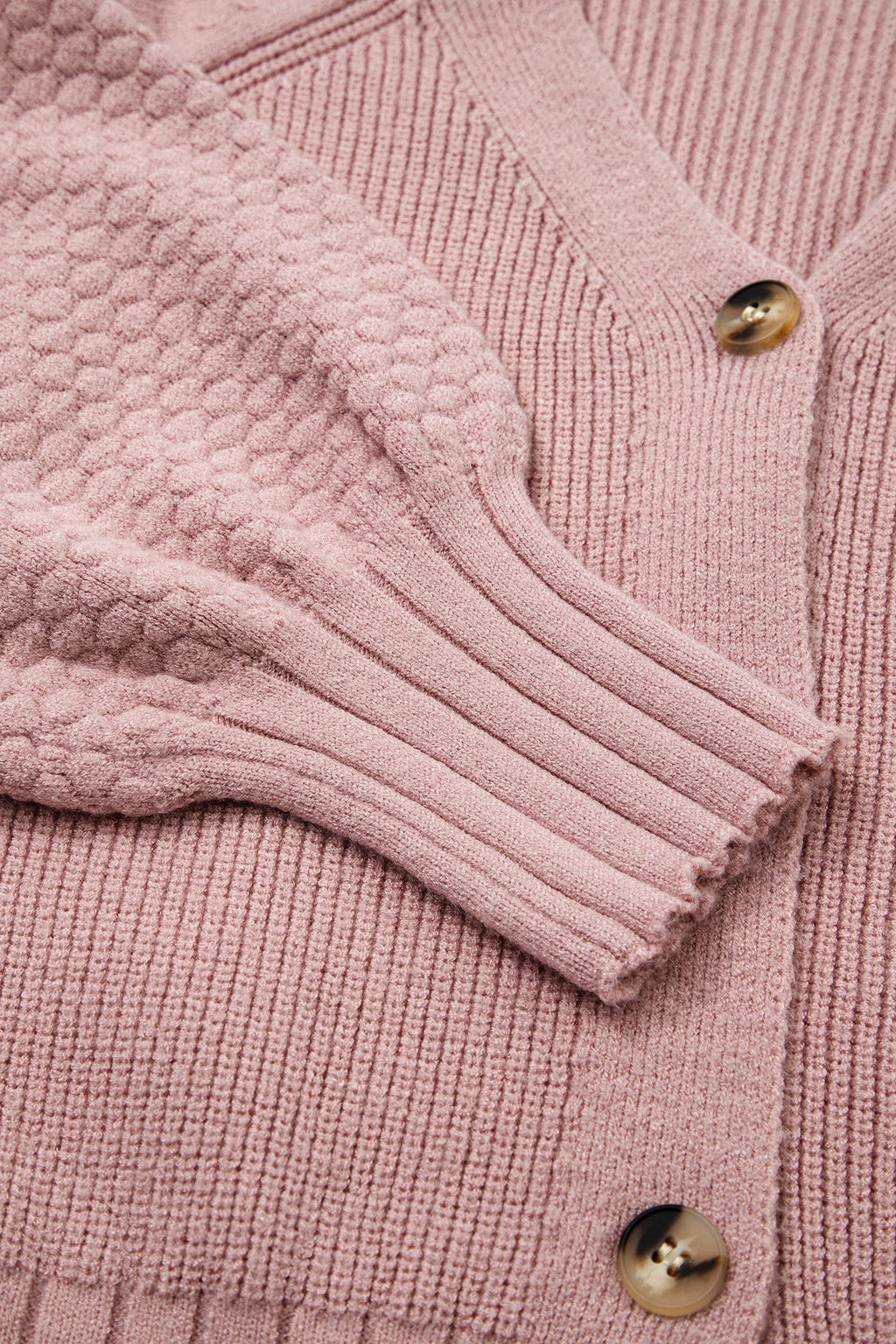 Khloe Mixed Texture Knit Sweater