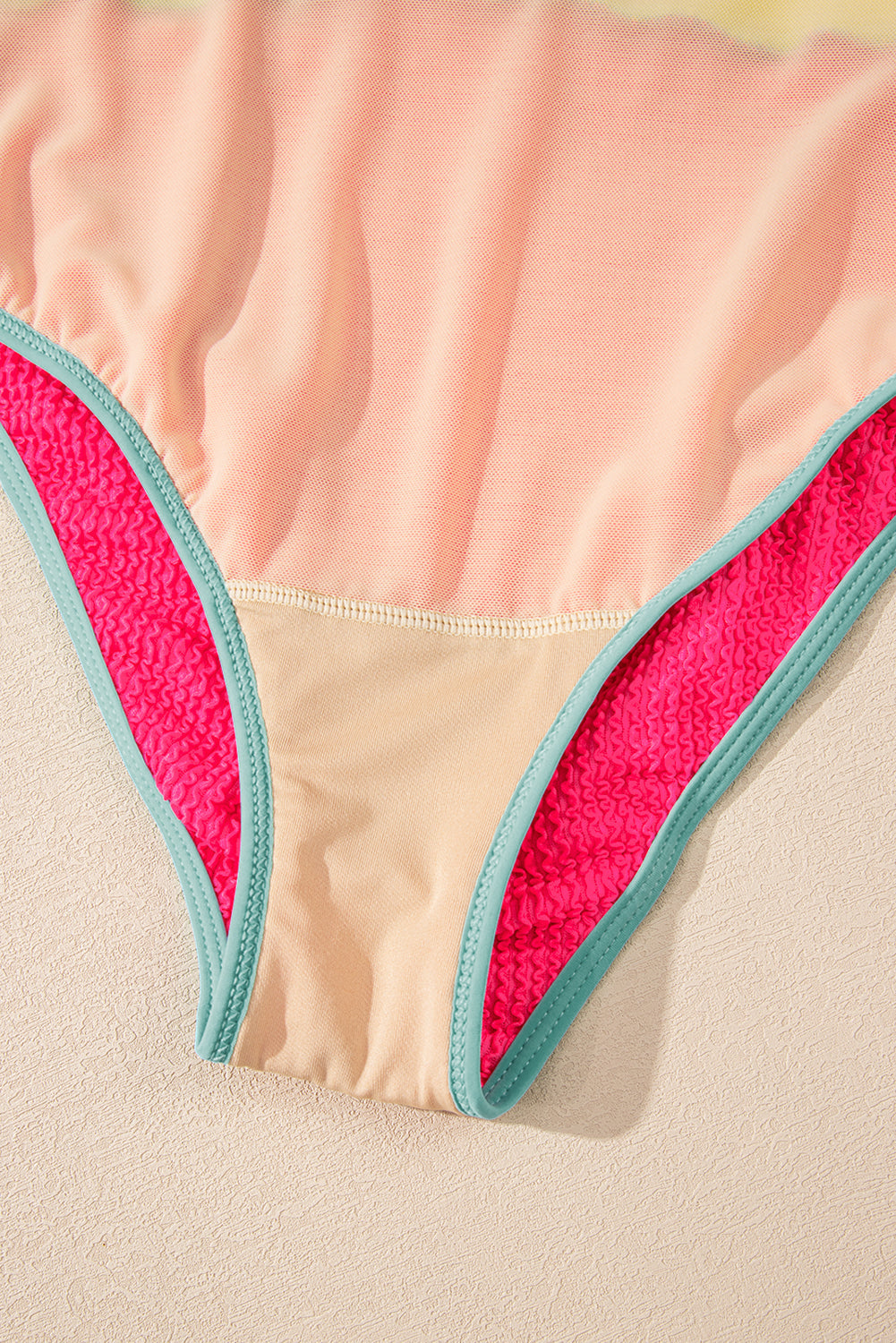 Hanna Patchwork One Piece Swimsuit
