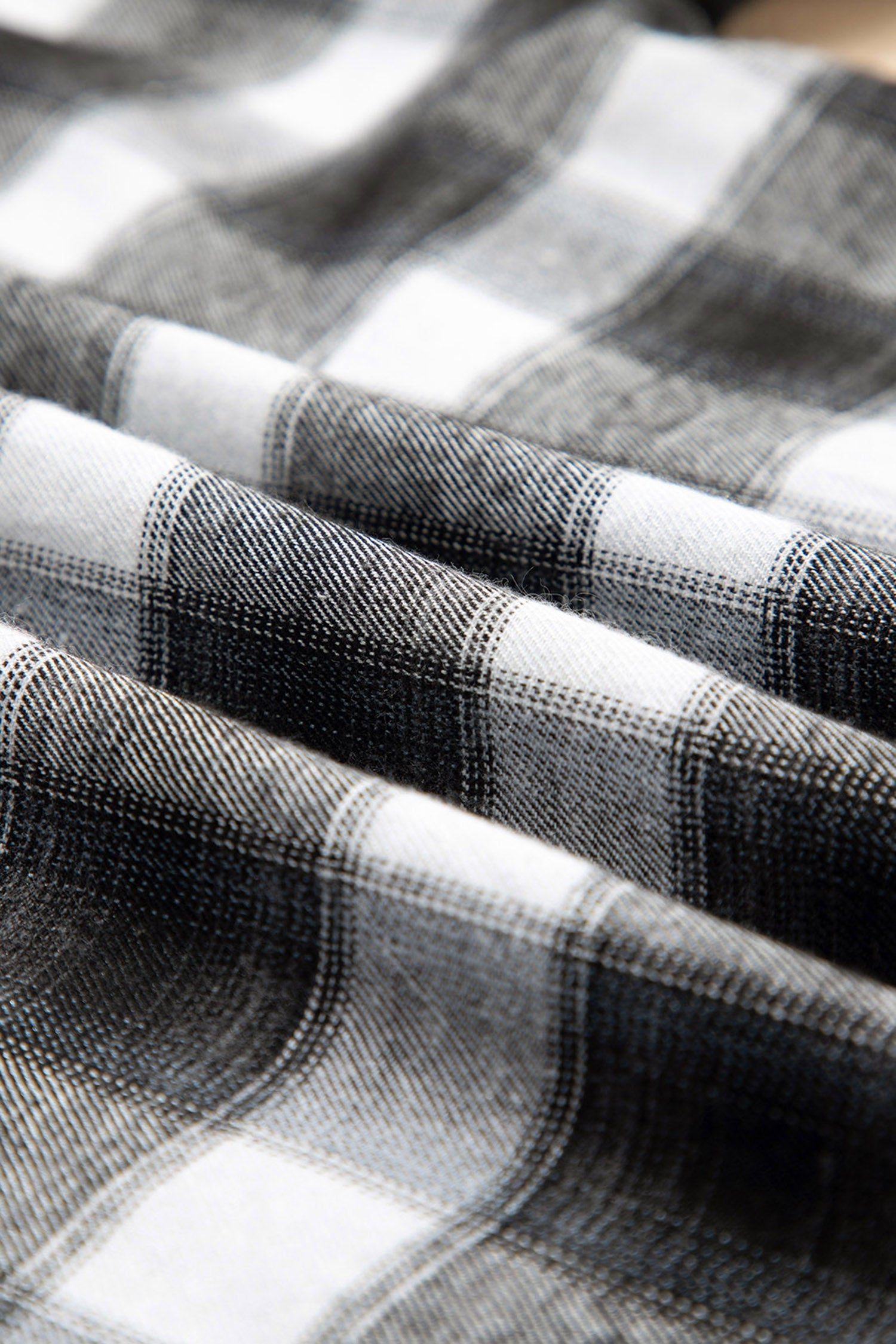 Ezra Half Placket Plaid Blouse