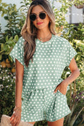 Brittany Dot Print Short Set