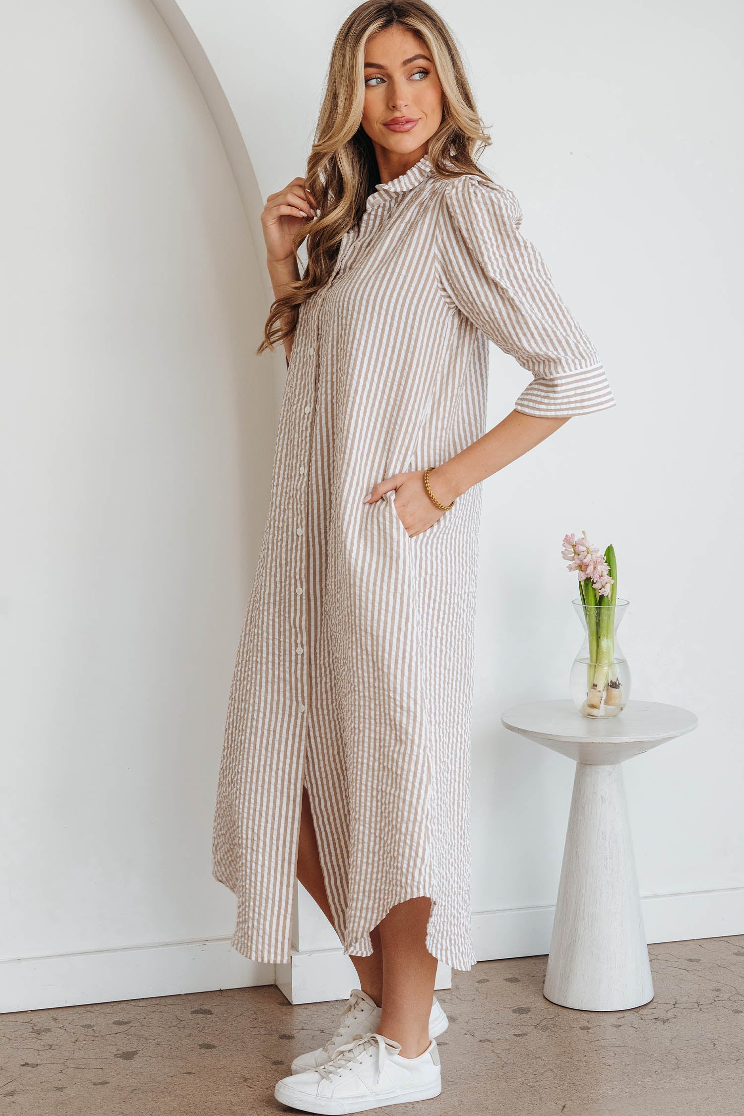 Winona Collar Half Sleeve Shirt