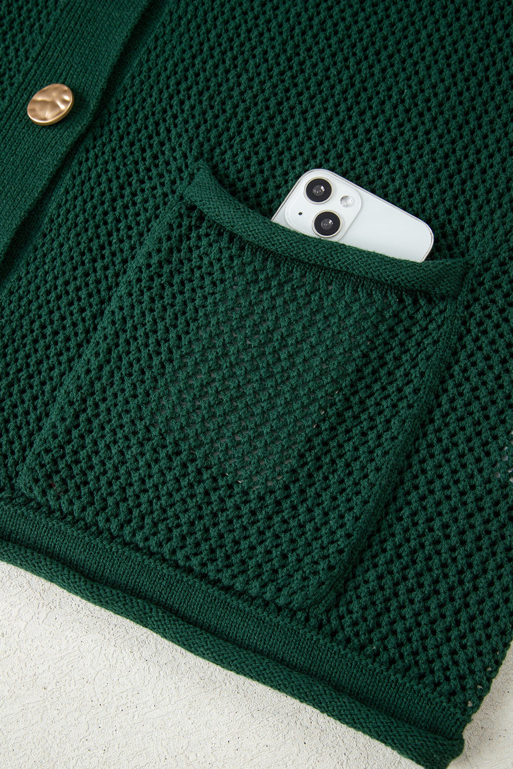 Angelina Golden accent Short PLUS Sweater
