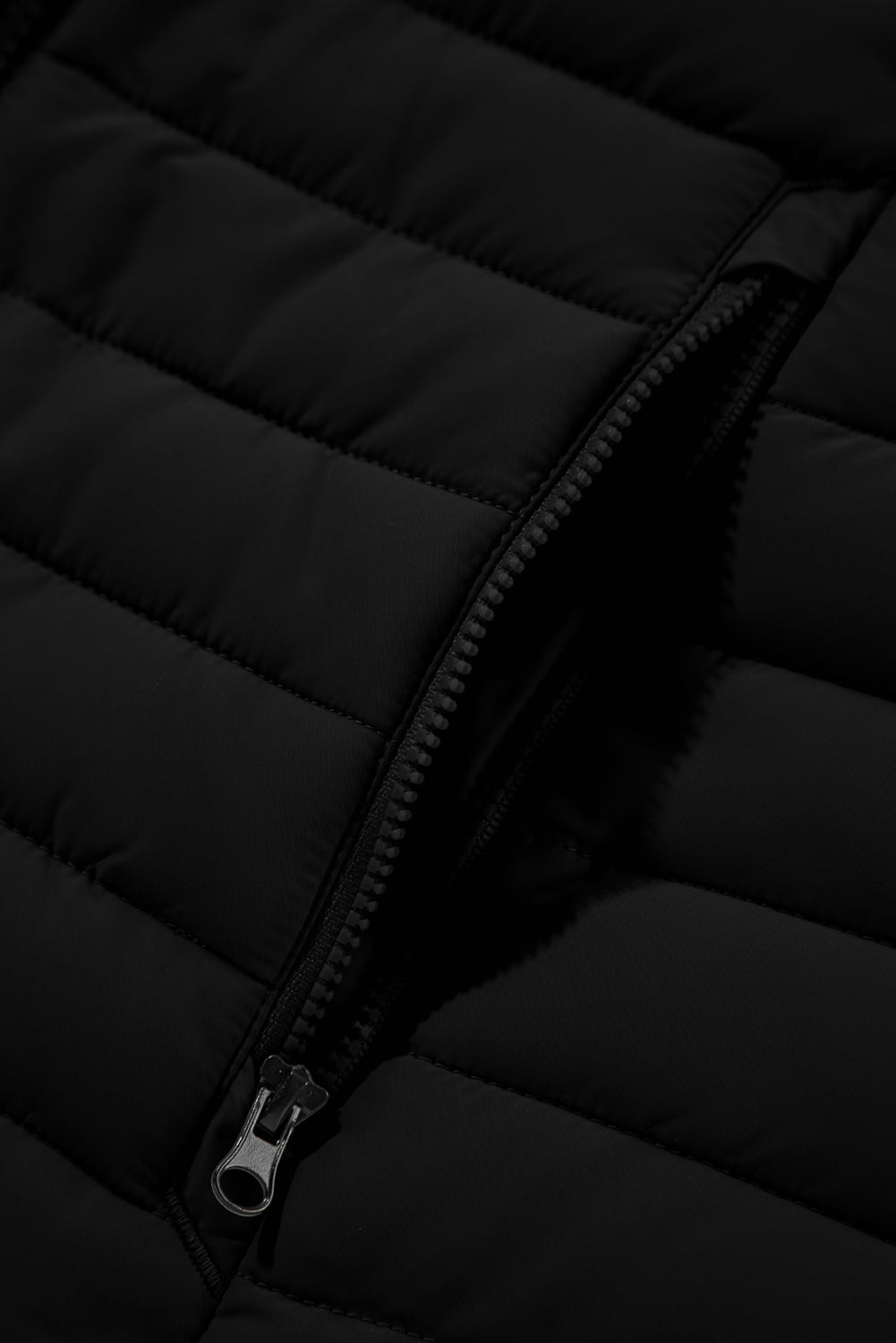 Harper Quilted Zipped Puffer Vest