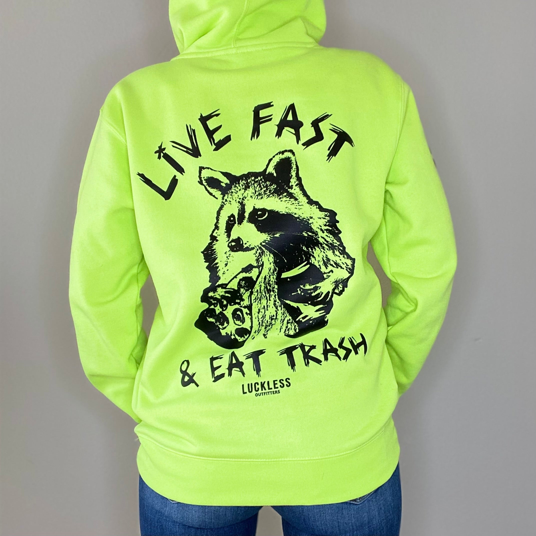 Live Fast Eat Trash Hoodie