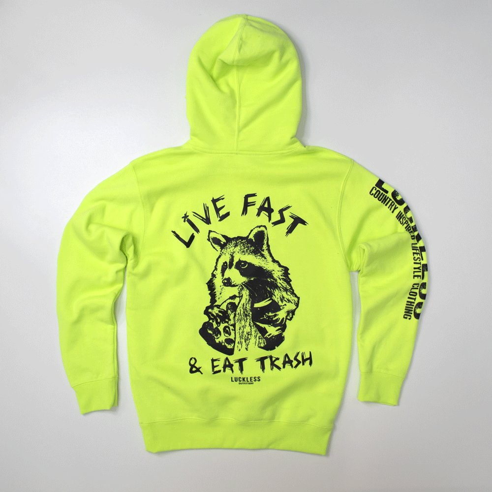 Live Fast Eat Trash Hoodie