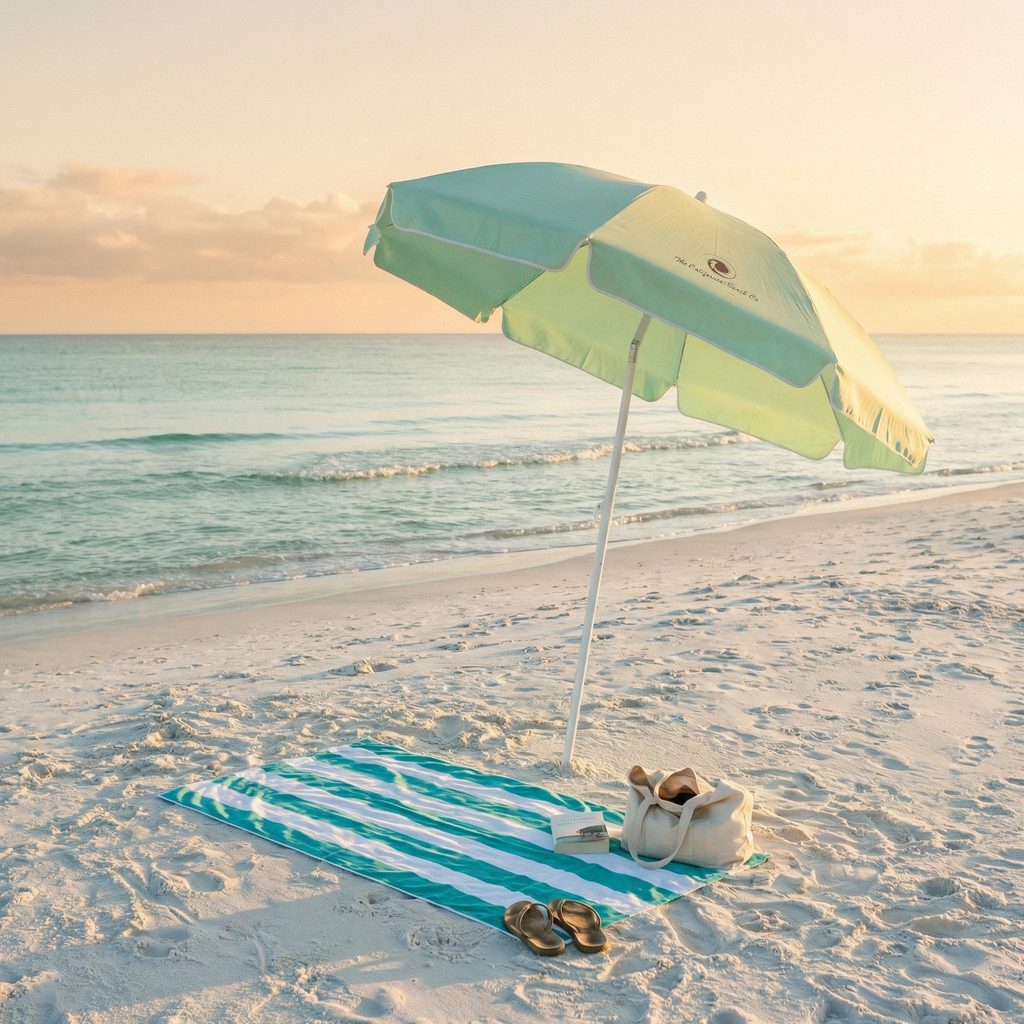 The Coastline Beach Towel