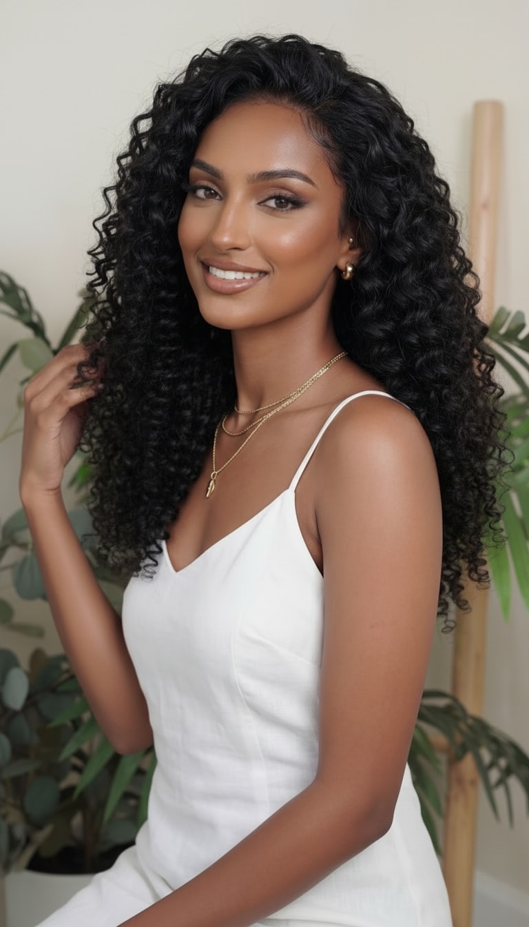 Italian Curl Wefted Bundle