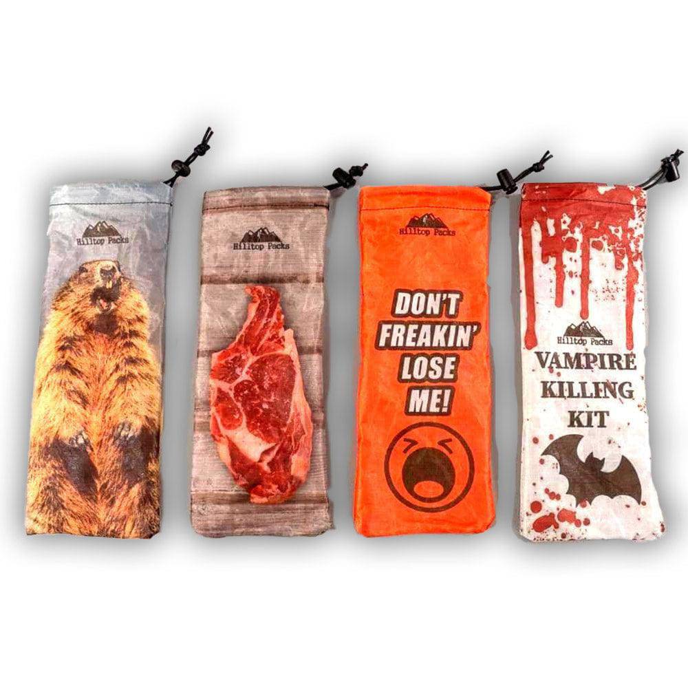 Ultralight Tent Stake Bag Funny Prints